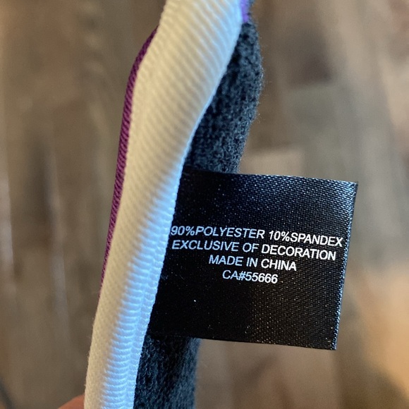 Callaway Women’s Visor - Purple, White with black lining - Picture 4 of 5